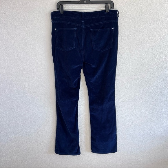 Pilcro Women’s Mid Rise Straight Leg Blue Corduroy Pants - Picture 6 of 15